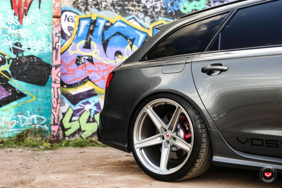 Детали экстерьера Audi RS6 Avant on Vossen Wheels (M-X5) 2019 года  (фото 20 из 23)